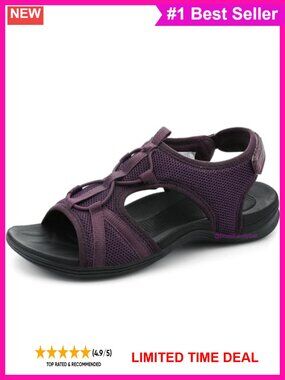 Womens Comfort Hiking Sandals Lightweight Sport Footwear